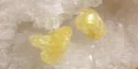 brucite-jaune brucite jaune du Pakistan, Balochistan