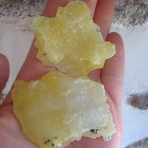 Brucite jaune du Balochistan