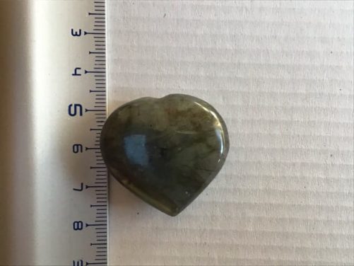 Coeur labra bleu