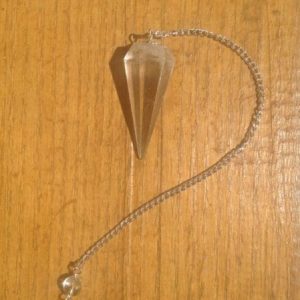 pendule cristal de roche