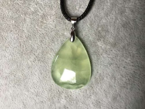 Pendentif Prehnite extra