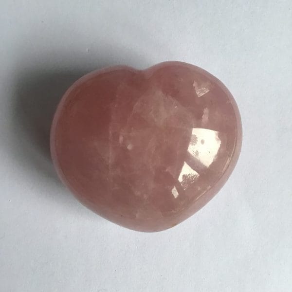 coeur-bombé-quartz rose