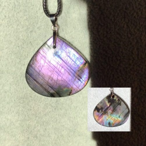 Labradorite violette