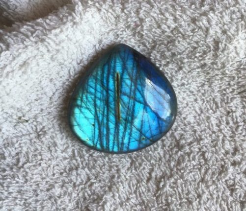 Cœur de labradorite