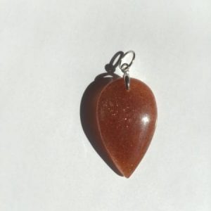 Pendentif sunstone pointe