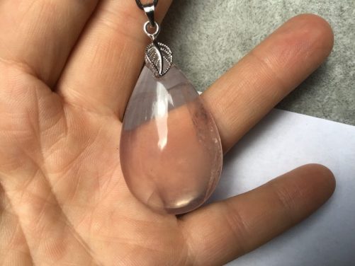 Goutte quartz rose