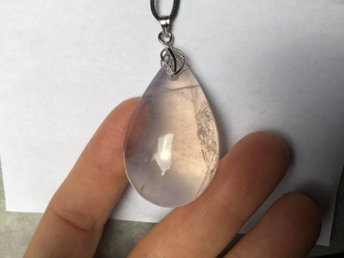Goutte quartz rose