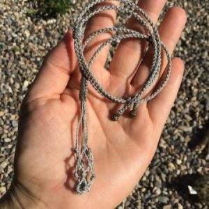 Pendentif macramé filet petit modèle