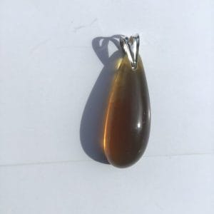 Pendentif ambre naturelle indonésie