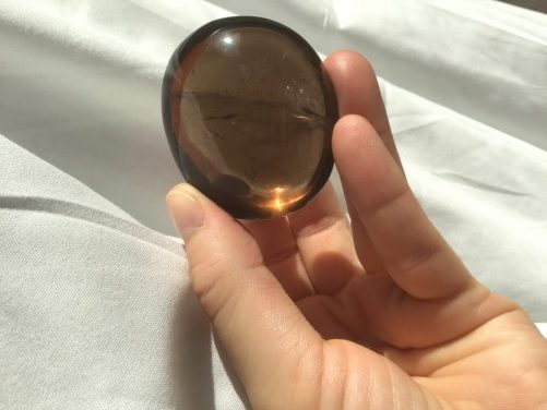 Quartz fumé galet GM