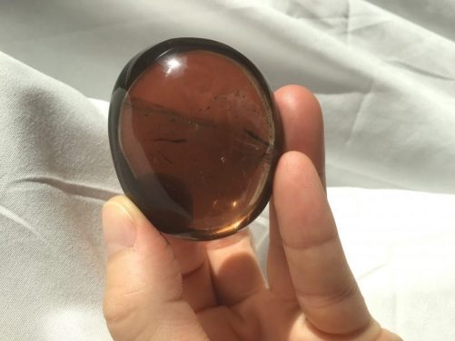 Quartz fumé galet GM