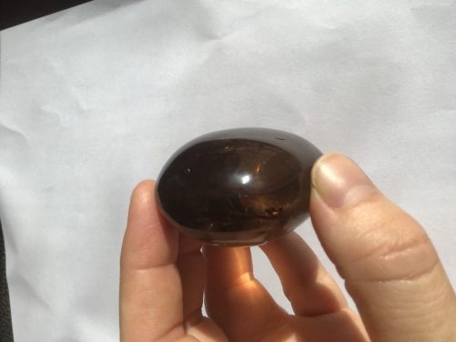 Quartz fumé galet GM