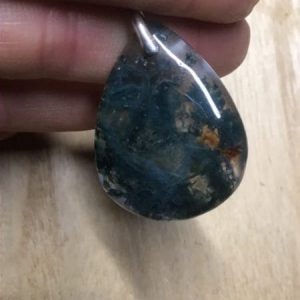 Pendentif agate mousse