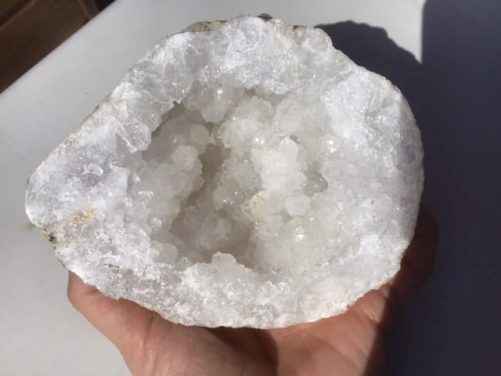 Geode de quartz