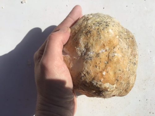 Geode de quartz
