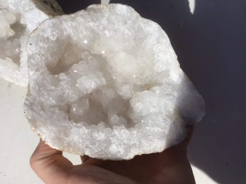Geode de quartz