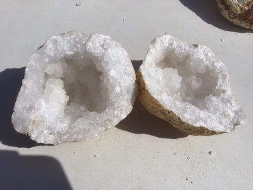 Geode de quartz