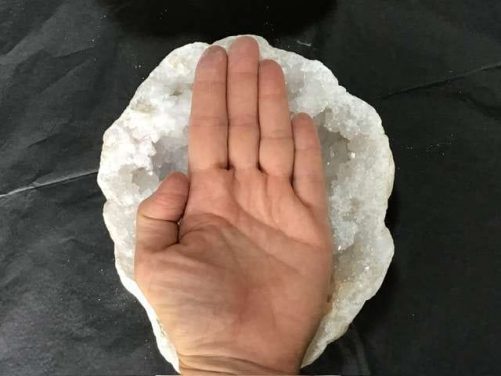 Géode de quartz Star