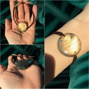 Bracelet labradorite