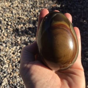 Oeuf jaspe polychrome