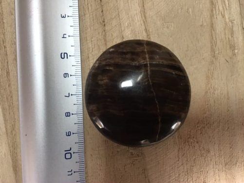 Galet aragonite black