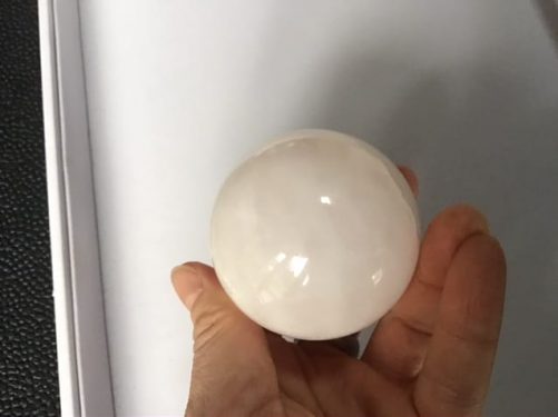 Moyenne sphère en manganocalcite