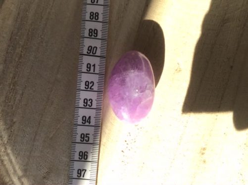 Petit galet d’ amethyste de Madagascar