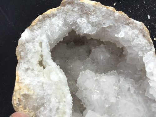 Géode de quartz d’ exception