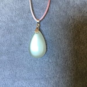 Pendentif goutte pierre de lune