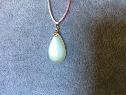 Pendentif goutte pierre de lune
