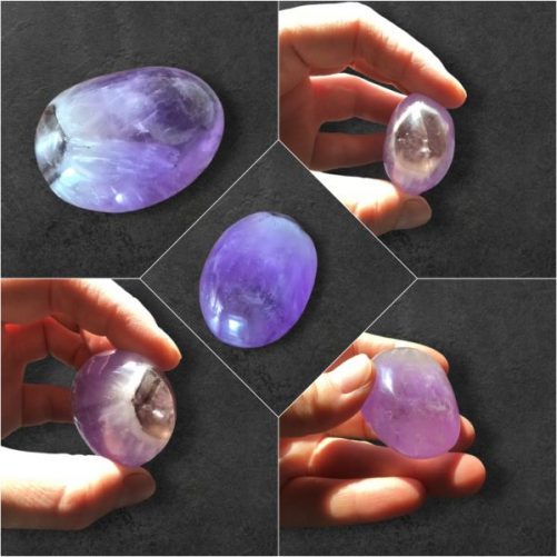 Galet Amethyste Madagascar