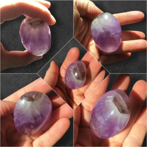 Galet Amethyste Madagascar