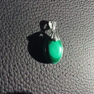 Pendentif malachite extra