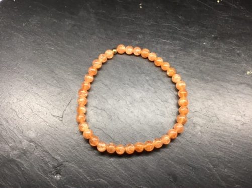 Bracelet en pierre de soleil sunstone
