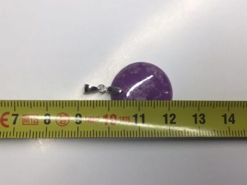 Pendentif phosphosidérite rond