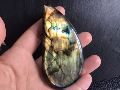 Grande labradorite de collection