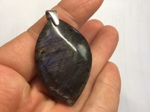 Pendentif labradorite