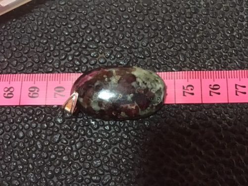 Pendentif Eudialyte ovale