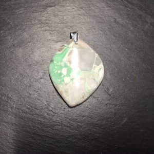 Pendentif variscite freeform