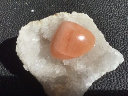 Gros cabochon de morganite