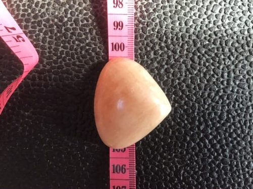 Morganite gros cabochon coeur
