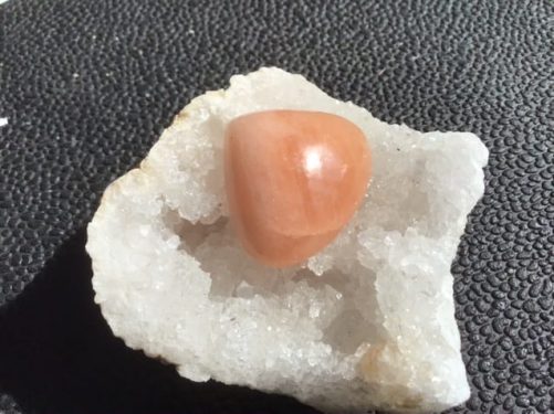 Morganite gros cabochon
