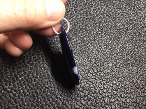 Pendentif sodalite grand modèle