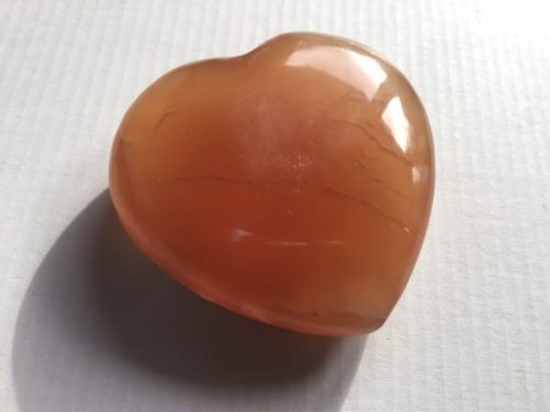 Coeur calcite miel