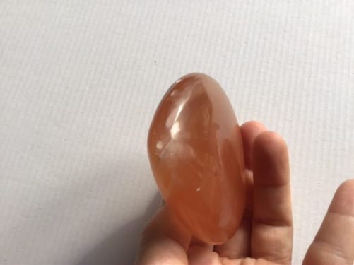 Coeur calcite miel