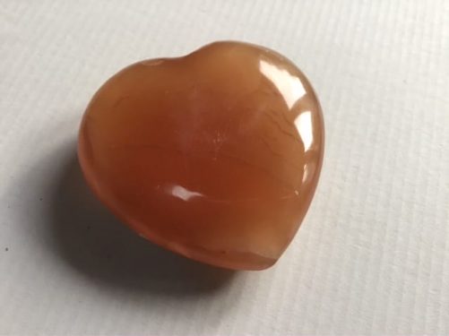 Coeur calcite miel