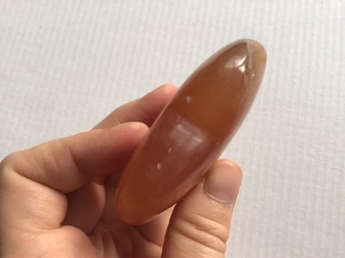 Coeur calcite miel