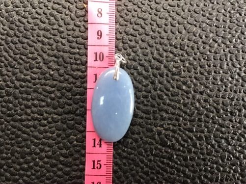 Pendentif angélite ovale