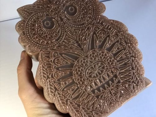 Bougie grand hibou