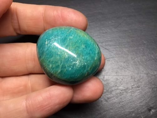 Galet amazonite de soin